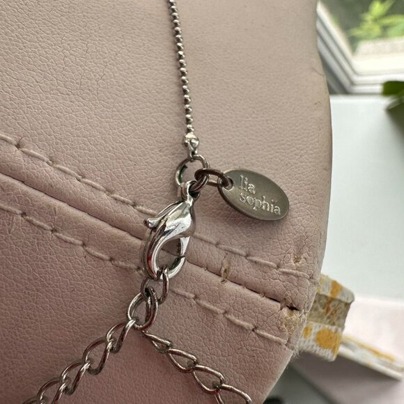 Vintage Lia Sophia Cherry Necklace – Red Crystal Pendant - Picture 3 of 3